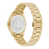 Versace Gold Stainless Steel Dress Watch