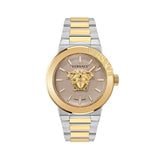 Versace Gold Stainless Steel Dress Watch