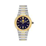 Versace Gray Stainless Steel Dress Watch