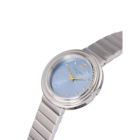Pierre Cardin Gray Stainless Steel Dress Watch