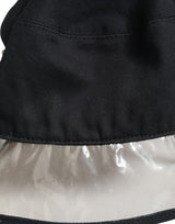Dolce & Gabbana Black Cotton Plastic Fisherman Bucket Capello Hat