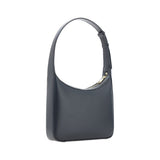 Dolce & Gabbana Black Calf Leather Bos Taurus Shoulder Bag