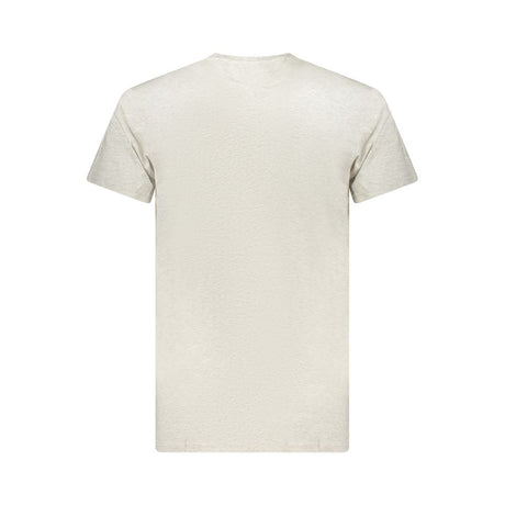 Tommy Hilfiger Grigio Cotton Men T-Shirt