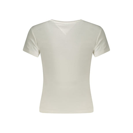 Tommy Hilfiger White Cotton Women's T-Shirt