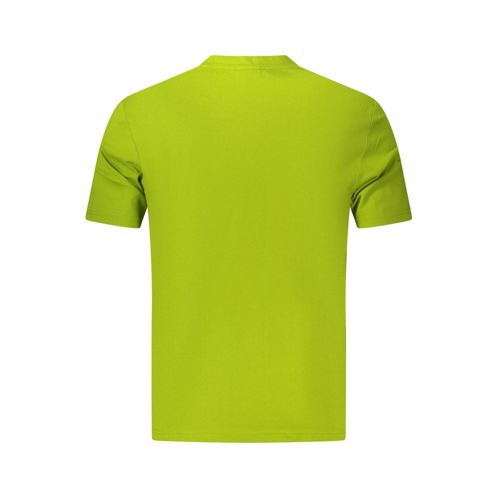 Napapijri Verde Cotton Mens T-Shirt