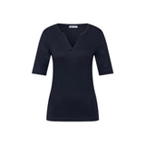 Street One Blue Cotton T-Shirt