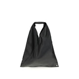 MM6 Black Polyethylene Handbag
