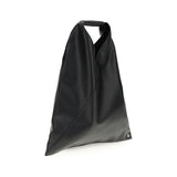 MM6 Black Polyethylene Handbag