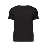 Guess Jeans Black Organic Cotton Women T-Shirt