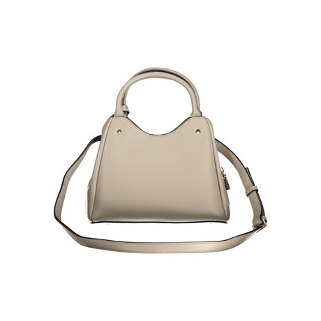 Guess Jeans Grigio Poliuretano Women Handbag