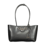 Guess Jeans Nero Poliuretano Woman Handbag