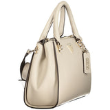 Guess Jeans Beige Polyurethane Women Handbag
