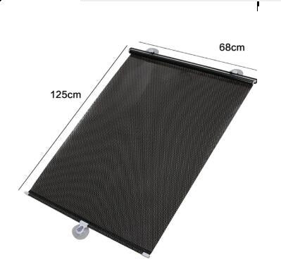 Retractable Sunshade Car Window Shade and Heat Curtain