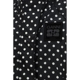 Ganni Black Recycled Polyamide Shell Jacket