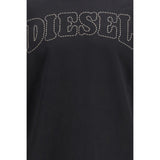 Diesel Black Cotton Sweatshirt