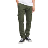 Jack Jones Green Cotton Skinny Pants