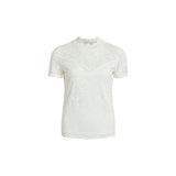 Vila Clothes Cream Polyamide T-Shirt