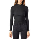 Only Black Polyester Turtleneck