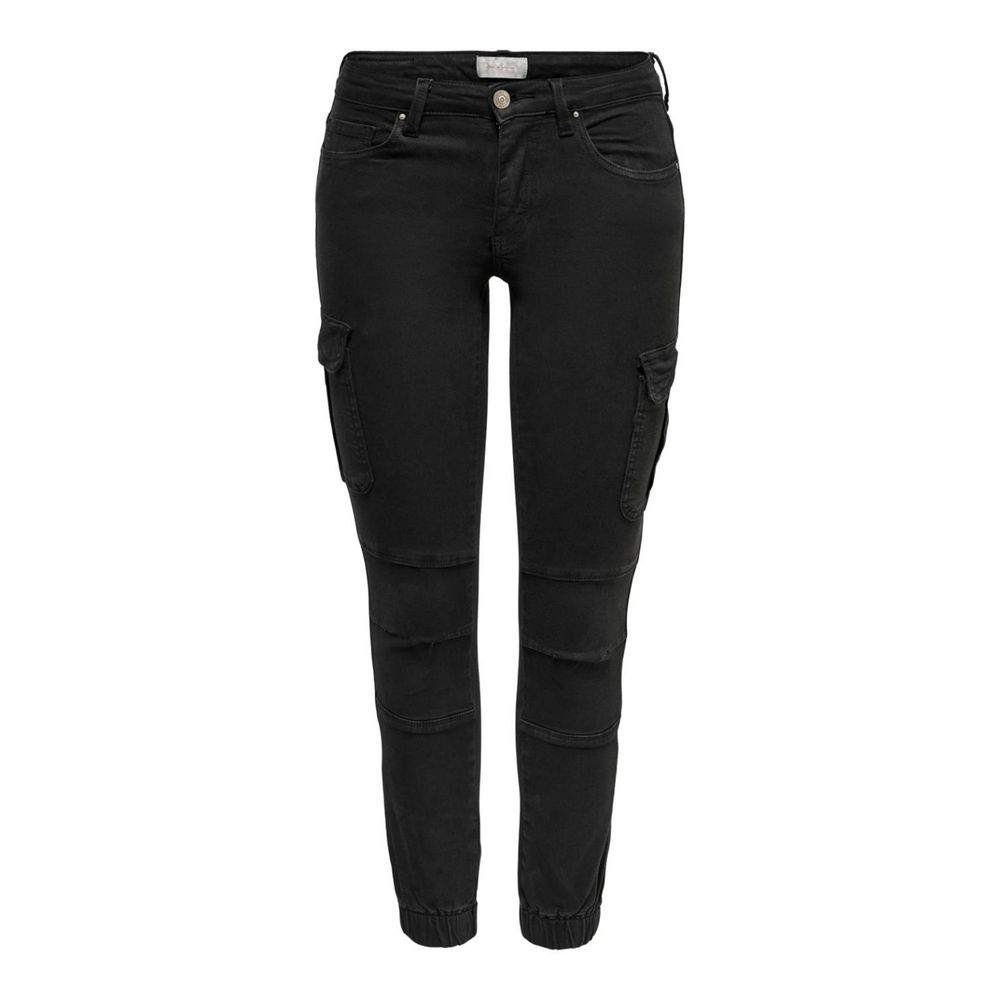 Only Black Cotton Skinny Pants