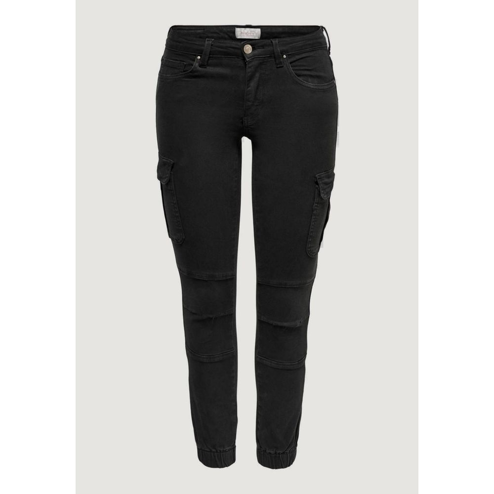 Only Black Cotton Skinny Pants