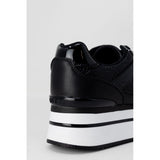 Guess Black Polyethylene Platform Sneakers