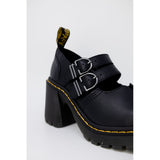 Dr. Martens Black Leather High Heel Pumps