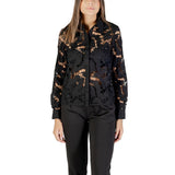 Morgan De Toi Black Polyester Blouse