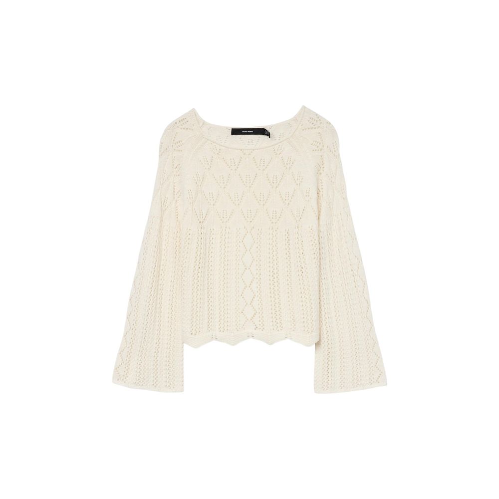 Vero Moda Beige Cotton Sweatshirt