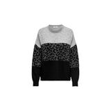 Only Gray Marabou Sweatshirt