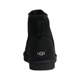 UGG Black Suede Leather Ankle Boots
