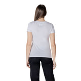 Armani Exchange White Cotton T-Shirt
