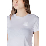 Armani Exchange White Cotton T-Shirt