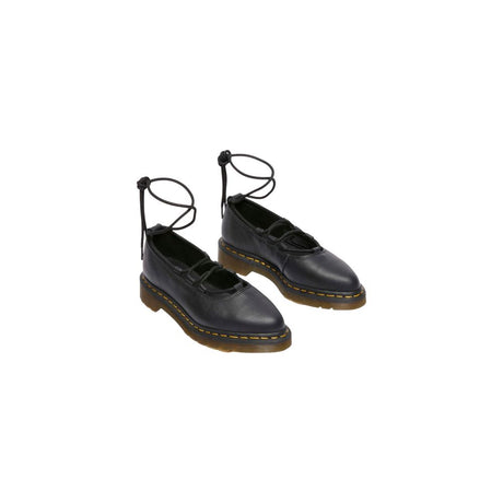 Dr. Martens Black Leather Platform Pumps