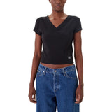 Calvin Klein Jeans Black Cotton T-Shirt