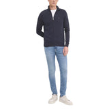 Tommy Hilfiger Blue Cotton Cardigan