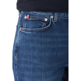 Tommy Hilfiger Blue Recycled Cotton Relaxed Fit Jeans