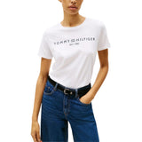 Tommy Hilfiger White Recycled Cotton T-Shirt