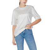 Calvin Klein Jeans White Cotton T-Shirt