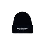 Armani Exchange Blue Polyester Cap (Baseball Hat)