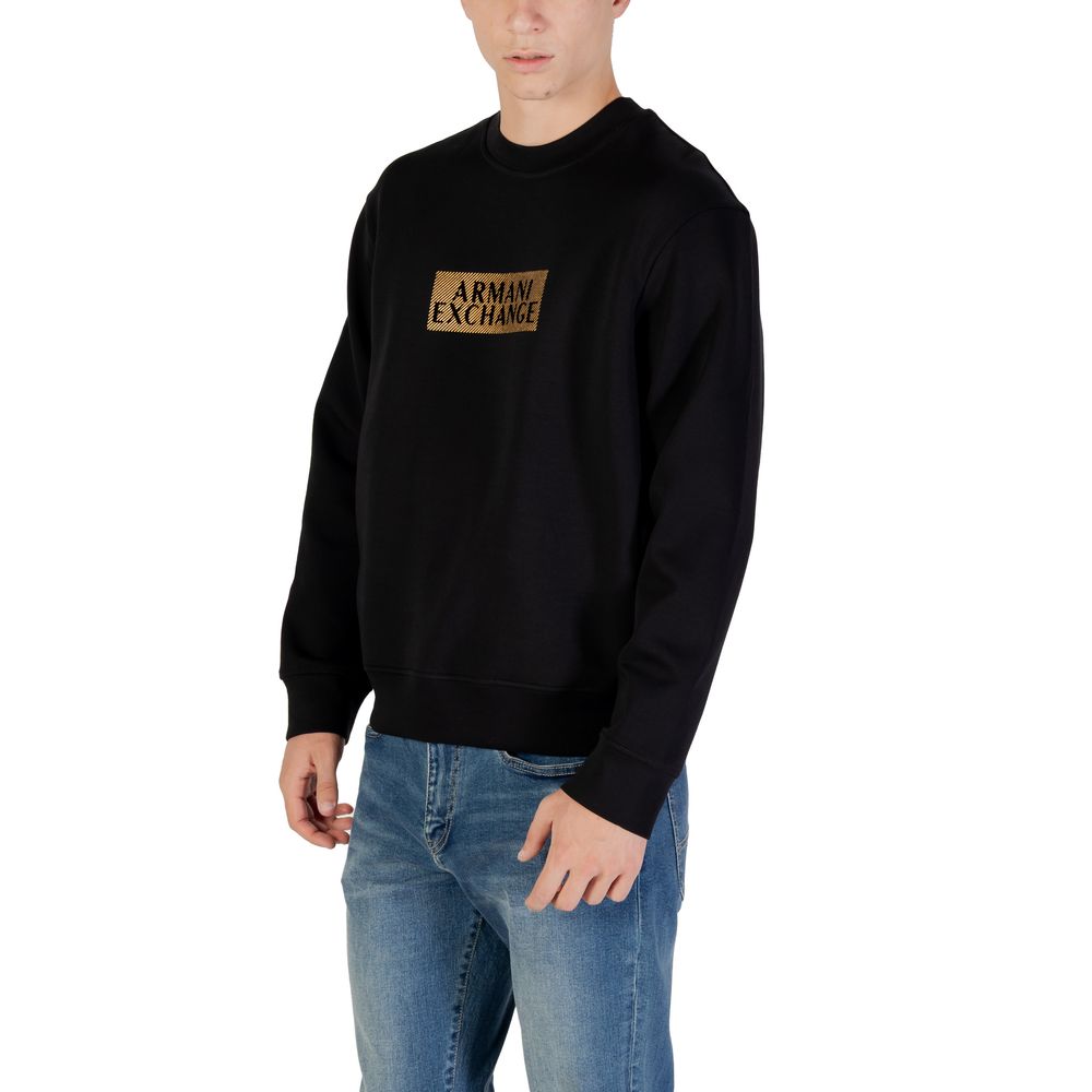 Armani Exchange Bicolor Cotton Sweatshirt