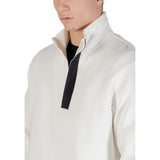 Armani Exchange Cream Cotton Sweatshirt