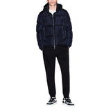 Armani Exchange Black Cotton Joggers (Workout Pants)