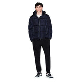 Armani Exchange Black Cotton Joggers (Workout Pants)