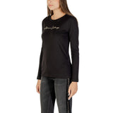 Armani Exchange Bicolor Cotton Long Sleeve T-Shirt