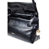 Liu Jo Black Polyethylene Clutch Bag