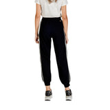 Liu Jo Black And White Cotton Joggers (Workout Pants)