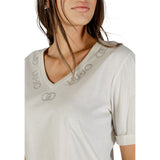 Liu Jo White Cotton T-Shirt
