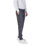 Antony Morato Gray Polyester Skinny Pants