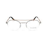 Ermenegildo Zegna Gray Metal Glasses (Frames)