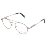 Ermenegildo Zegna Gray Metal Glasses (Frames)